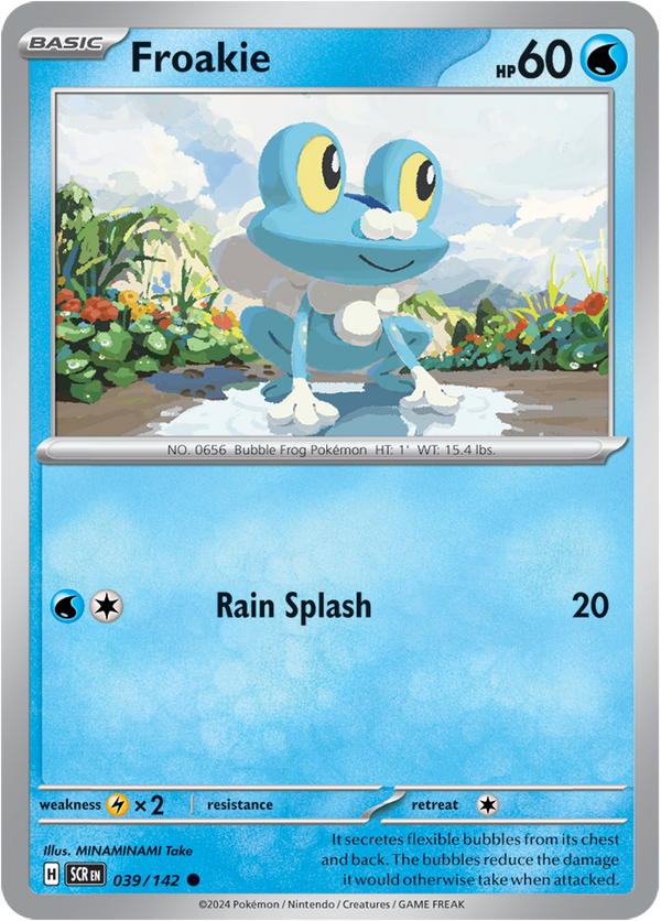 Froakie - 039/142 - Stellar Crown - Card Cavern