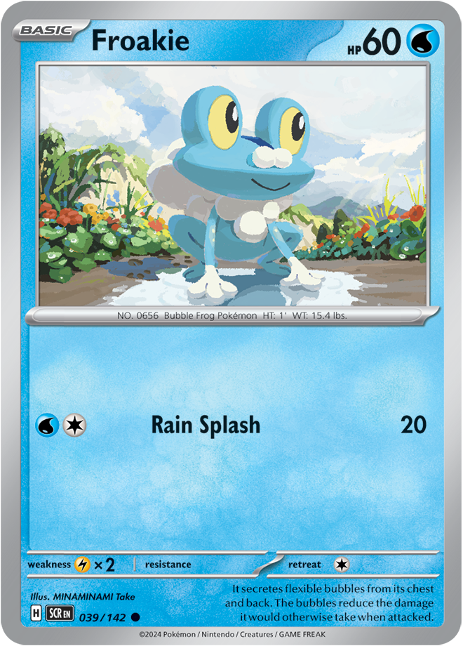 Froakie - 039/142 - Stellar Crown - Card Cavern