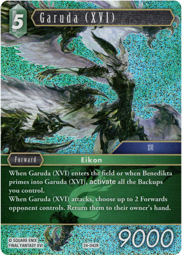 Garuda (XVI) - 24-042R - Hidden Legends - Foil - Card Cavern