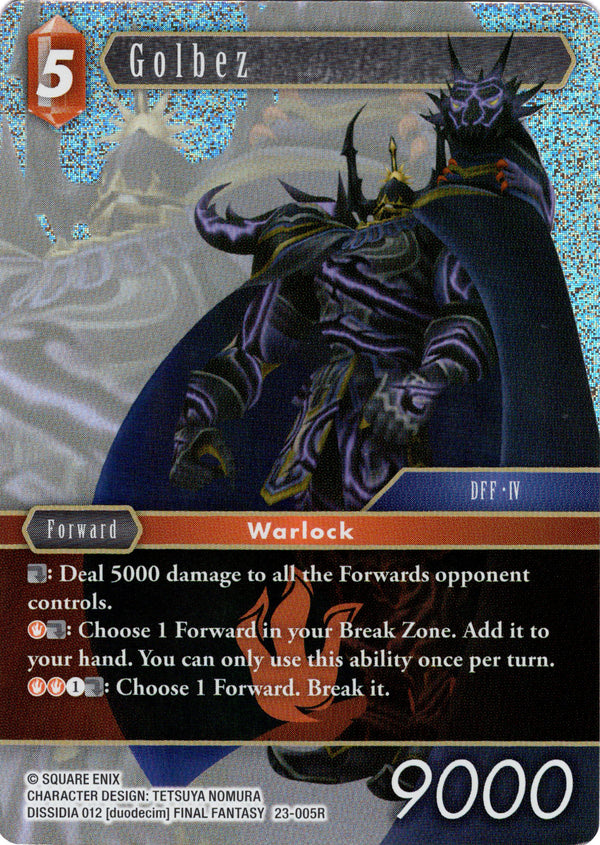 Golbez - 23-005R - Hidden Trials - Foil - Card Cavern