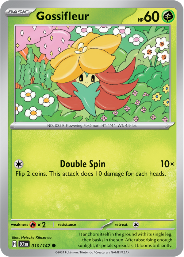 Gossifleur - 010/142 - Stellar Crown - Card Cavern