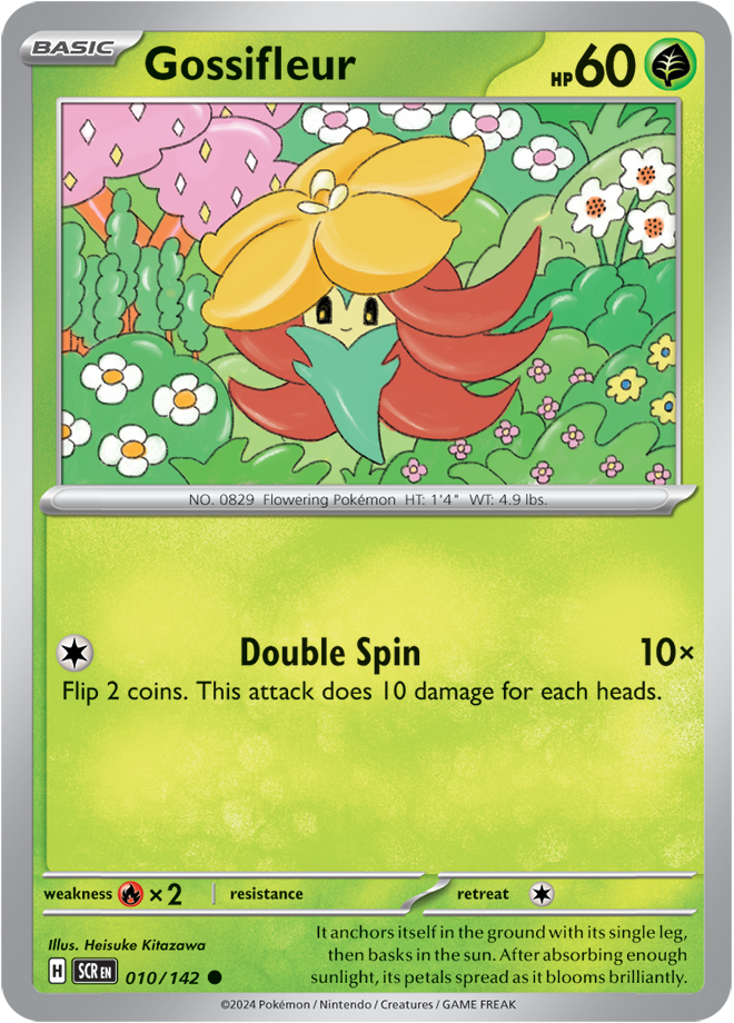 Gossifleur - 010/142 - Stellar Crown - Card Cavern