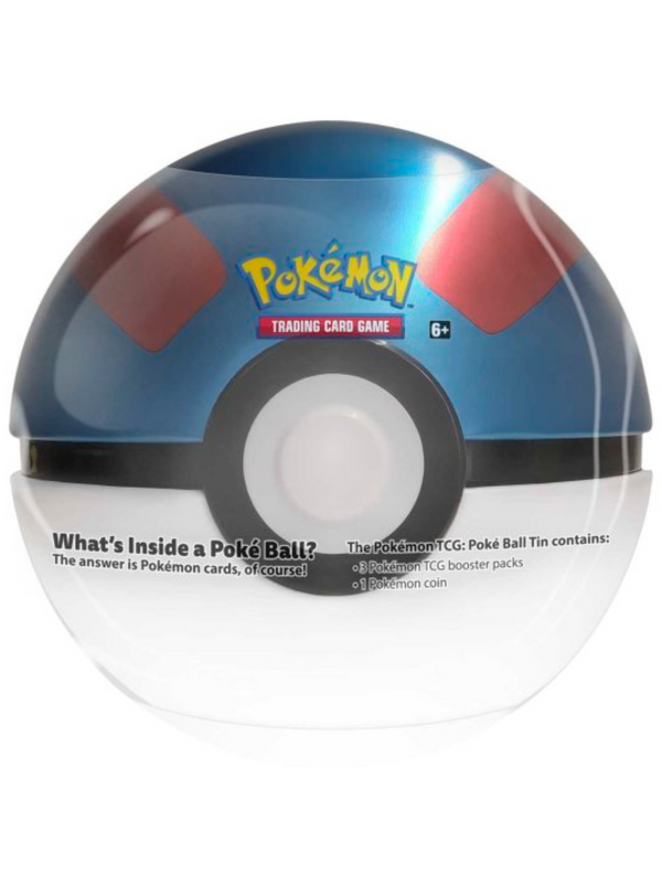 Pokemon - Poke Ball Tin - Great Ball - Card Cavern