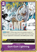 Gum-Gum Lightning - OP09-077 UC - Emperors in the New World - Card Cavern