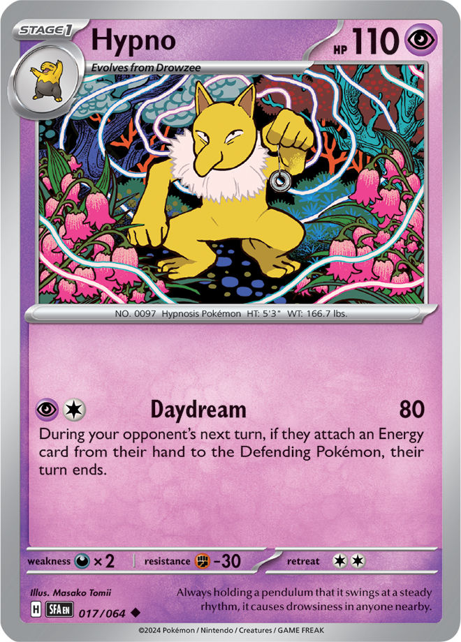 Hypno - 017/064 - Shrouded Fable - Card Cavern