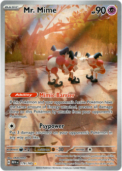 Mr. Mime - 179/165 - Scarlet & Violet 151 - Card Cavern