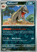 Mabosstiff - 063/091 - Paldean Fates - Reverse Holo - Card Cavern