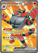 Incineroar ex - 187/162 - Temporal Forces - Holo - Card Cavern