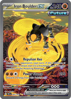 Iron Boulder ex - 207/162 - Temporal Forces - Holo - Card Cavern