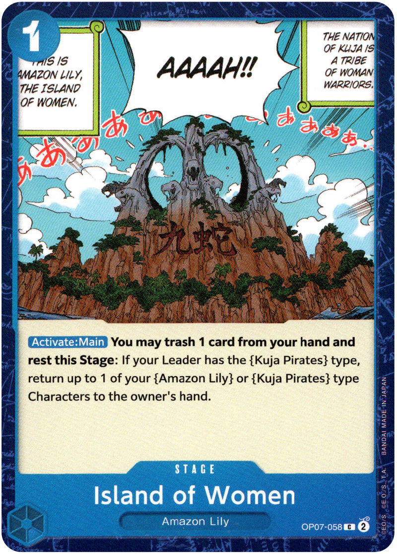 Island of Women - OP07-058C - 500 years in the Future - Card Cavern