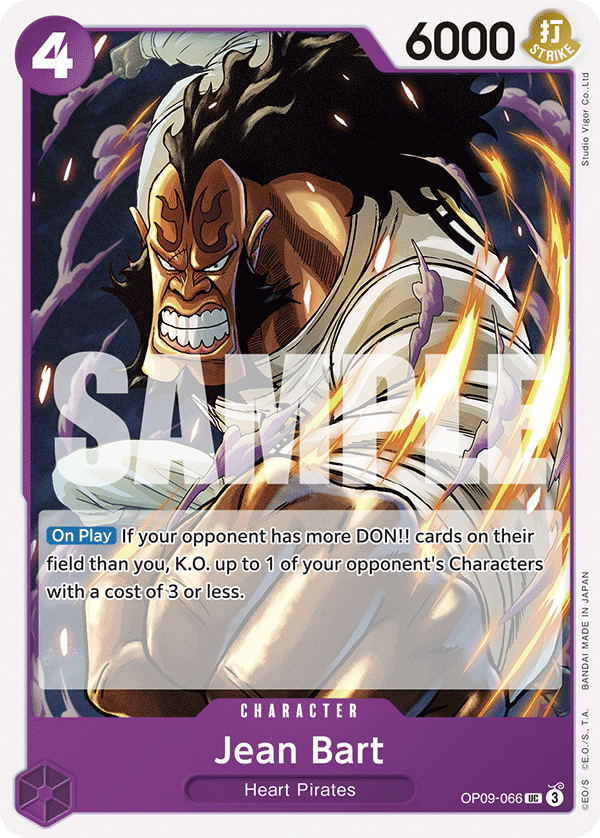 Jean Bart - OP09-066 UC - Emperors in the New World - Card Cavern