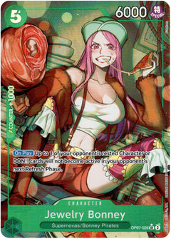 Jewelry Bonney Alternate Art - OP07-026SR - 500 years in the Future - Foil - Card Cavern