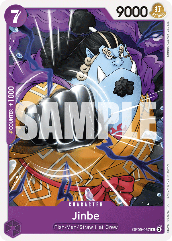 Jinbe - OP09-067 C - Emperors in the New World - Card Cavern