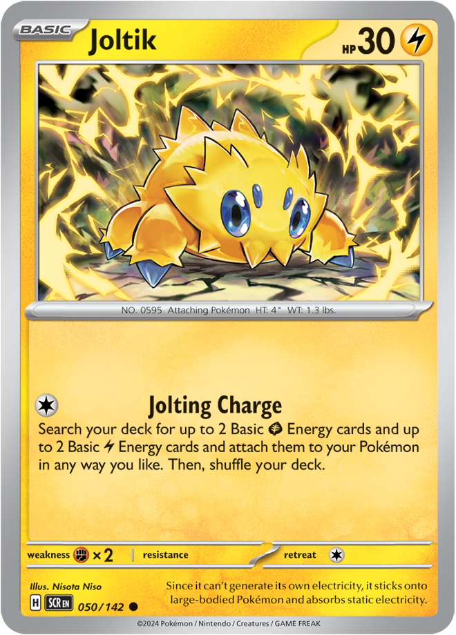 Joltik - 050/142 - Stellar Crown - Card Cavern