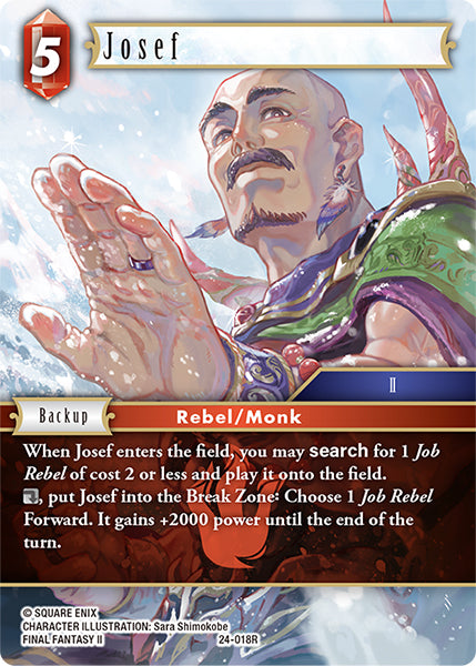 Josef - 24-018R - Hidden Legends - Card Cavern