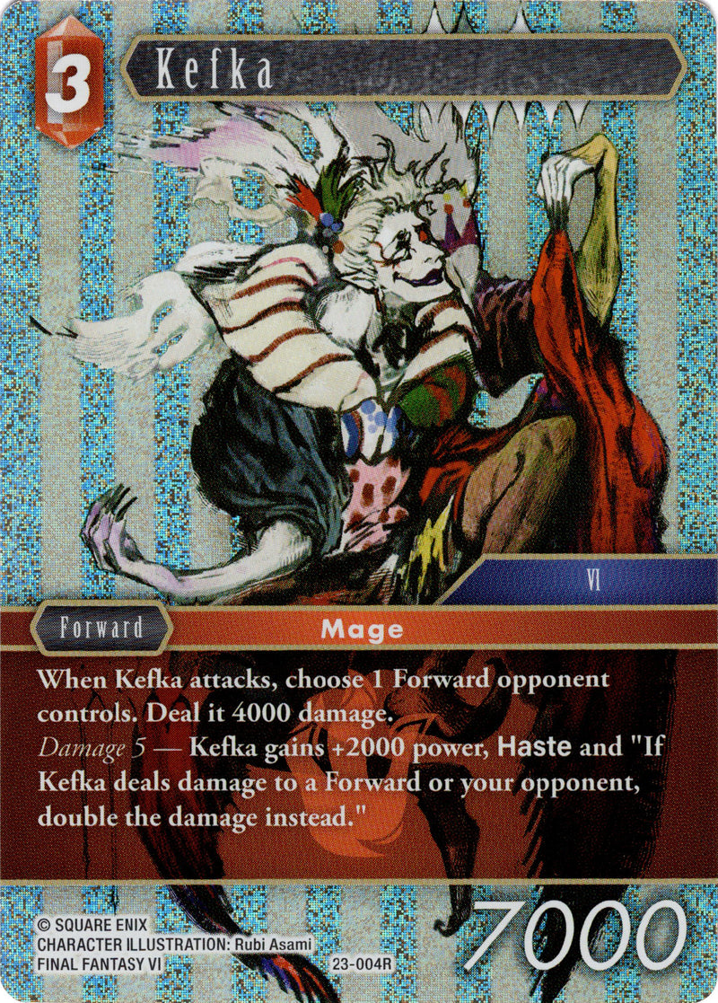 Kefka - 23-004R - Hidden Trials - Foil - Card Cavern