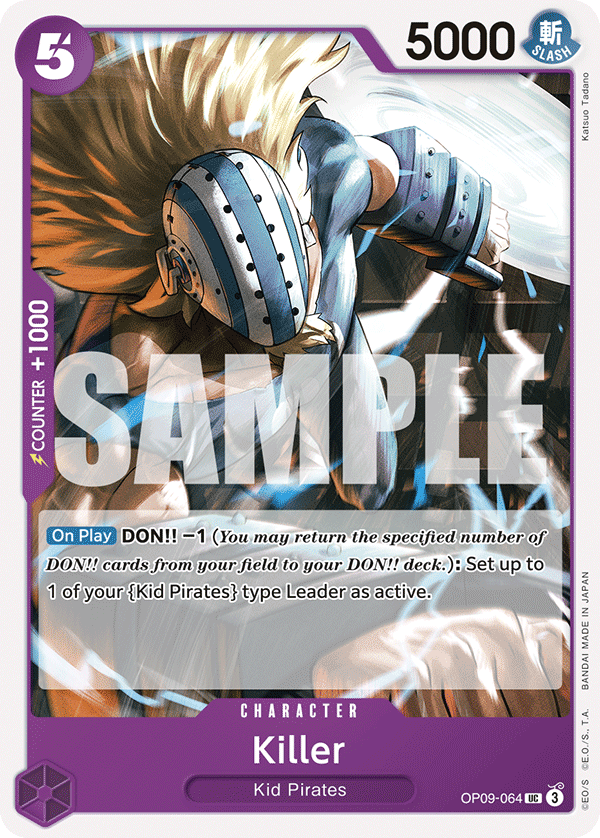 Killer - OP09-064 UC - Emperors in the New World - Card Cavern