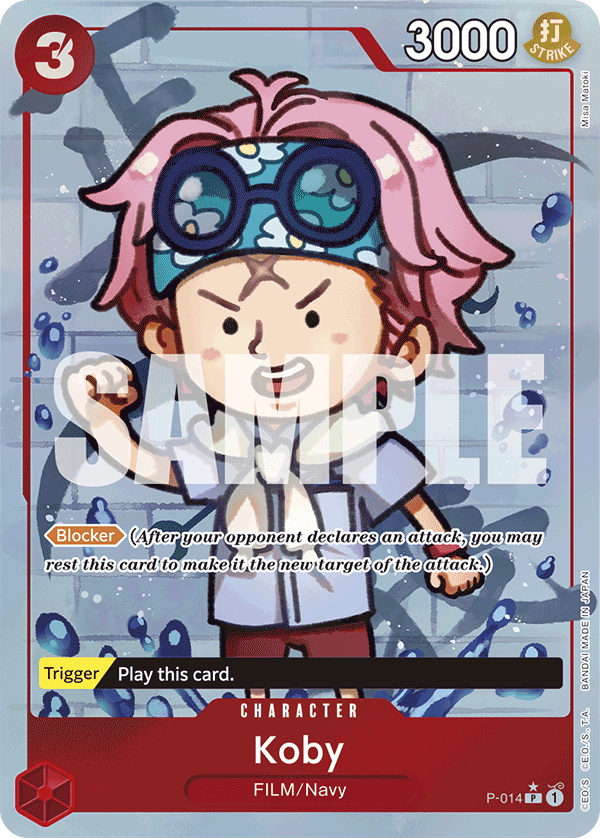 Koby Full Art - P-014 PR - The Best - Foil - Card Cavern