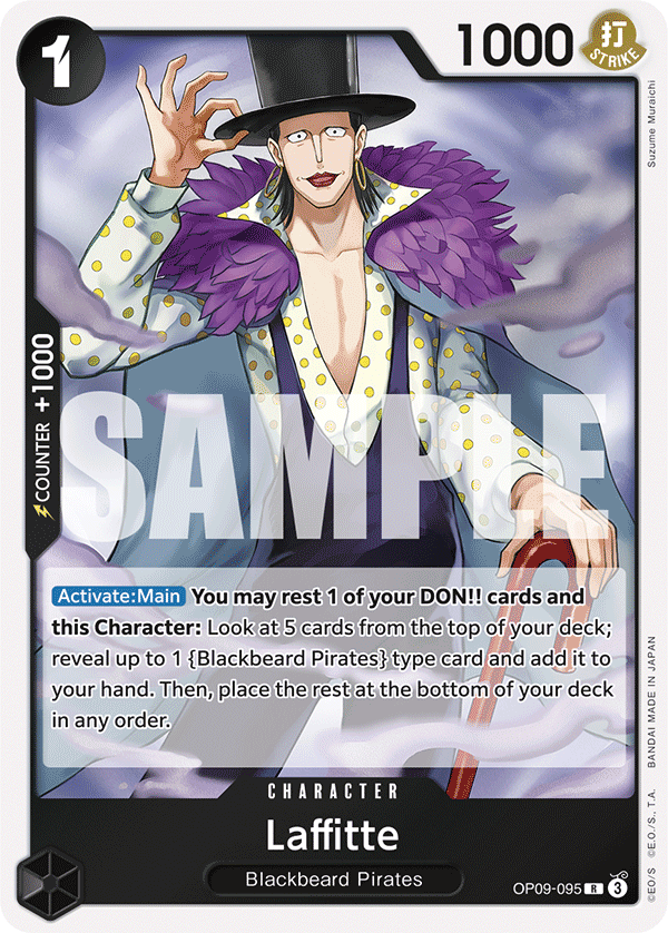 Laffitte - OP09-095 R - Emperors in the New World - Foil - Card Cavern