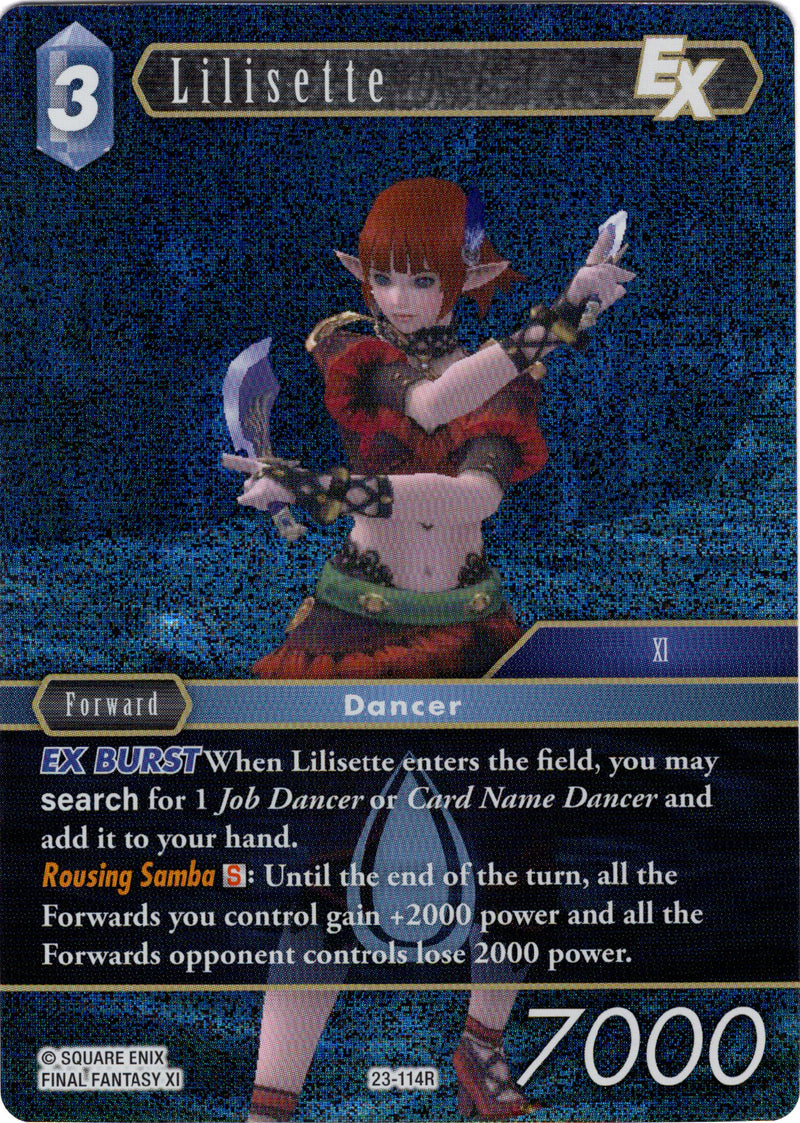 Lilisette EX - 23-114R - Hidden Trials - Foil - Card Cavern