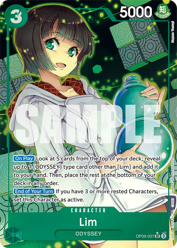 Lim (Parallel) - OP09-037 SR - Emperors in the New World - Foil - Card Cavern