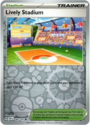 Lively Stadium - 180/191 - Surging Sparks - Reverse Holo - Card Cavern