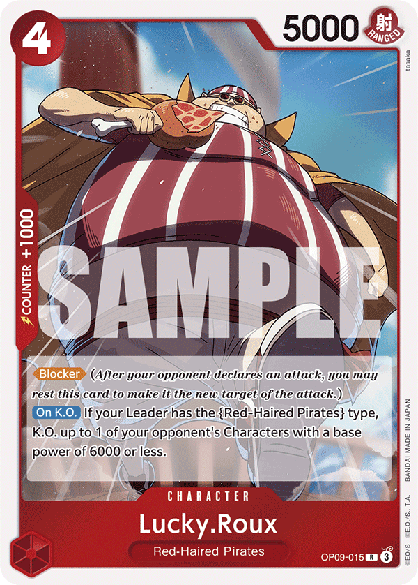 Lucky.Roux - OP09-015 R - Emperors in the New World - Foil - Card Cavern