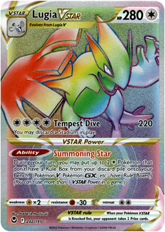 Lugia VSTAR Hyper Rare - 202/195 - Silver Tempest - Card Cavern