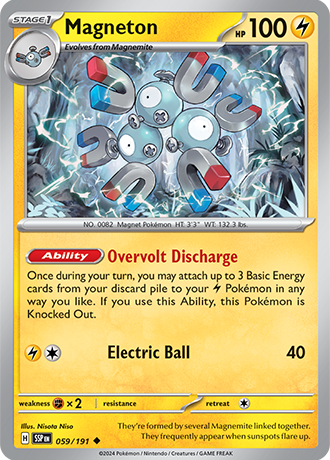 Magneton - 059/191 - Surging Sparks - Card Cavern