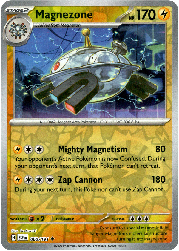 Magnezone - 060/191 - Surging Sparks - Reverse Holo - Card Cavern