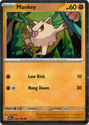 Mankey - 106/193 - Paldea Evolved - Cosmos Holo - Card Cavern