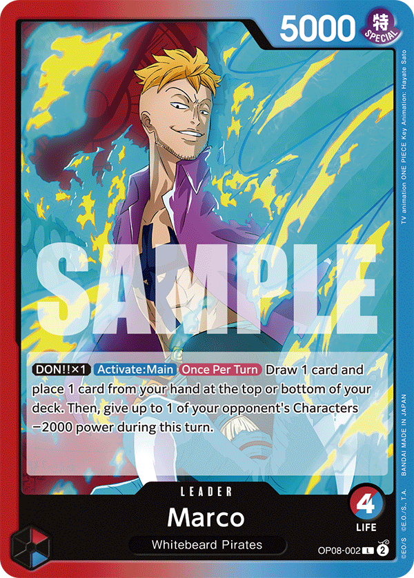 Marco - OP08-002 L - Two Legends - Card Cavern