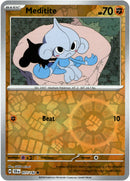 Meditite - 077/142 - Stellar Crown - Reverse Holo - Card Cavern