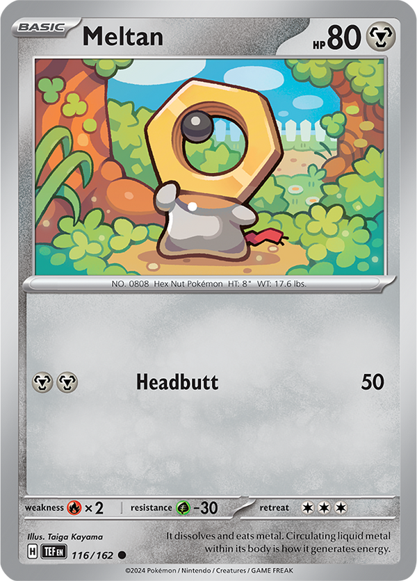 Meltan - 116/162 - Temporal Forces - Card Cavern