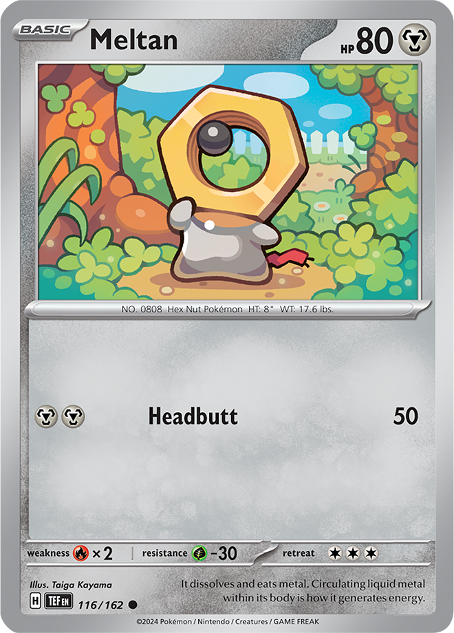 Meltan - 116/162 - Temporal Forces - Card Cavern