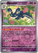 Meowstic - 085/191 - Surging Sparks - Reverse Holo - Card Cavern