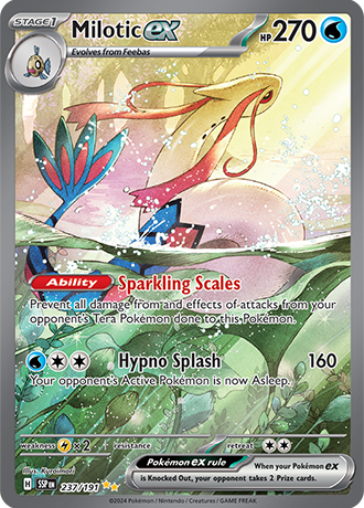 Milotic ex - 237/191 - Surging Sparks - Holo - Card Cavern