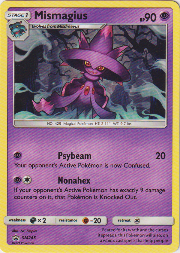 Mismagius - SM245 - Sun & Moon Promo - Card Cavern