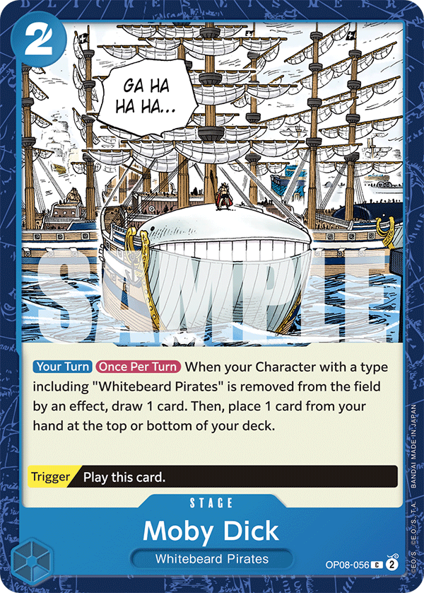 Moby Dick - OP08-056 C - Two Legends - Card Cavern