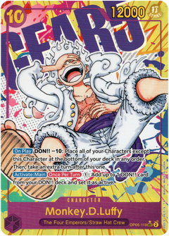 Monkey.D.Luffy Alternate Art - OP05-119 - Awakening of the New Era - Foil - Card Cavern