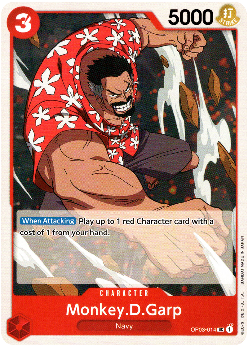 Monkey.D.Garp - OP03-014 UC - Pillars of Strength - Card Cavern