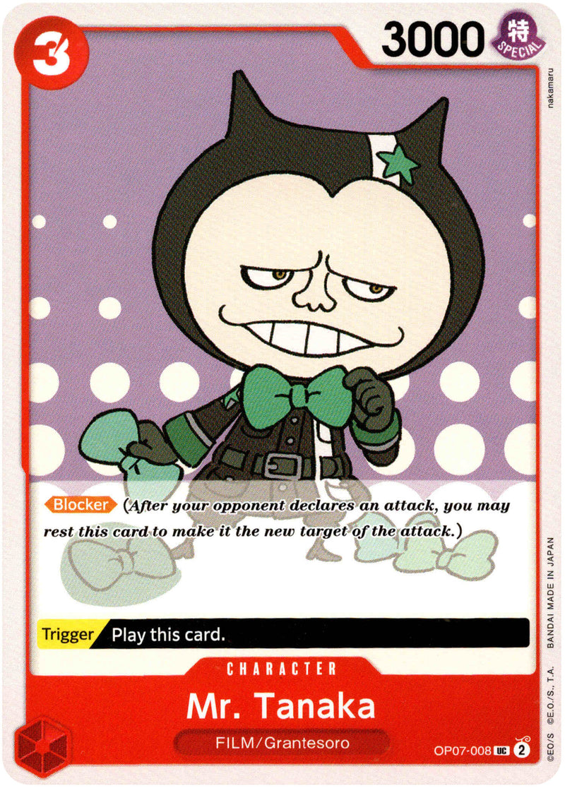 Mr. Tanaka - OP07-008UC - 500 years in the Future - Card Cavern