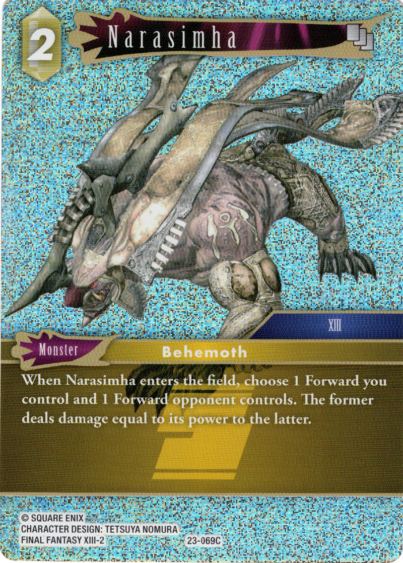 Narasimha - 23-069C - Hidden Trials - Foil - Card Cavern