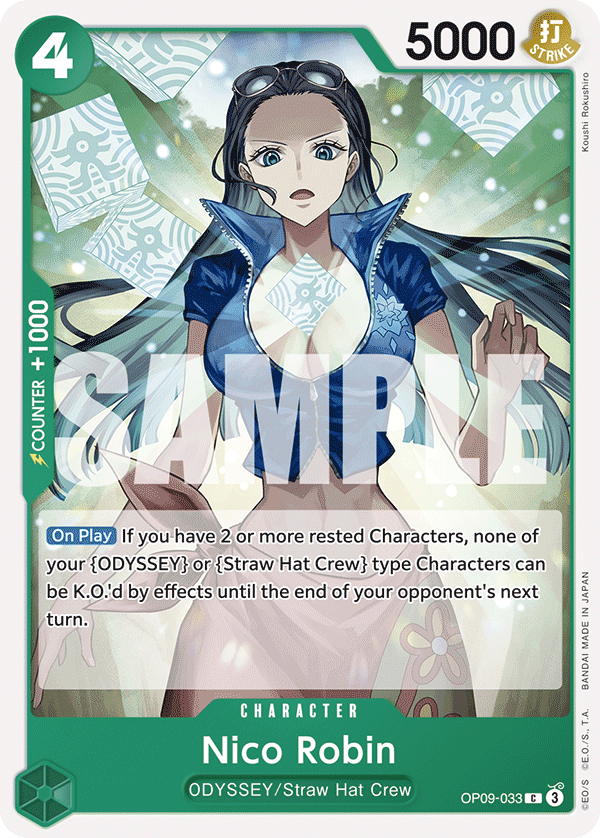 Nico Robin - OP09-033 C - Emperors in the New World - Card Cavern