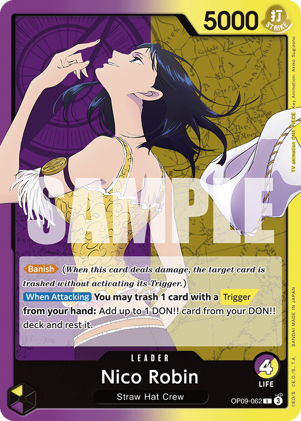 Nico Robin - OP09-062 L - Emperors in the New World - Card Cavern