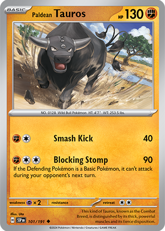 Paldean Tauros - 101/191 - Surging Sparks - Card Cavern