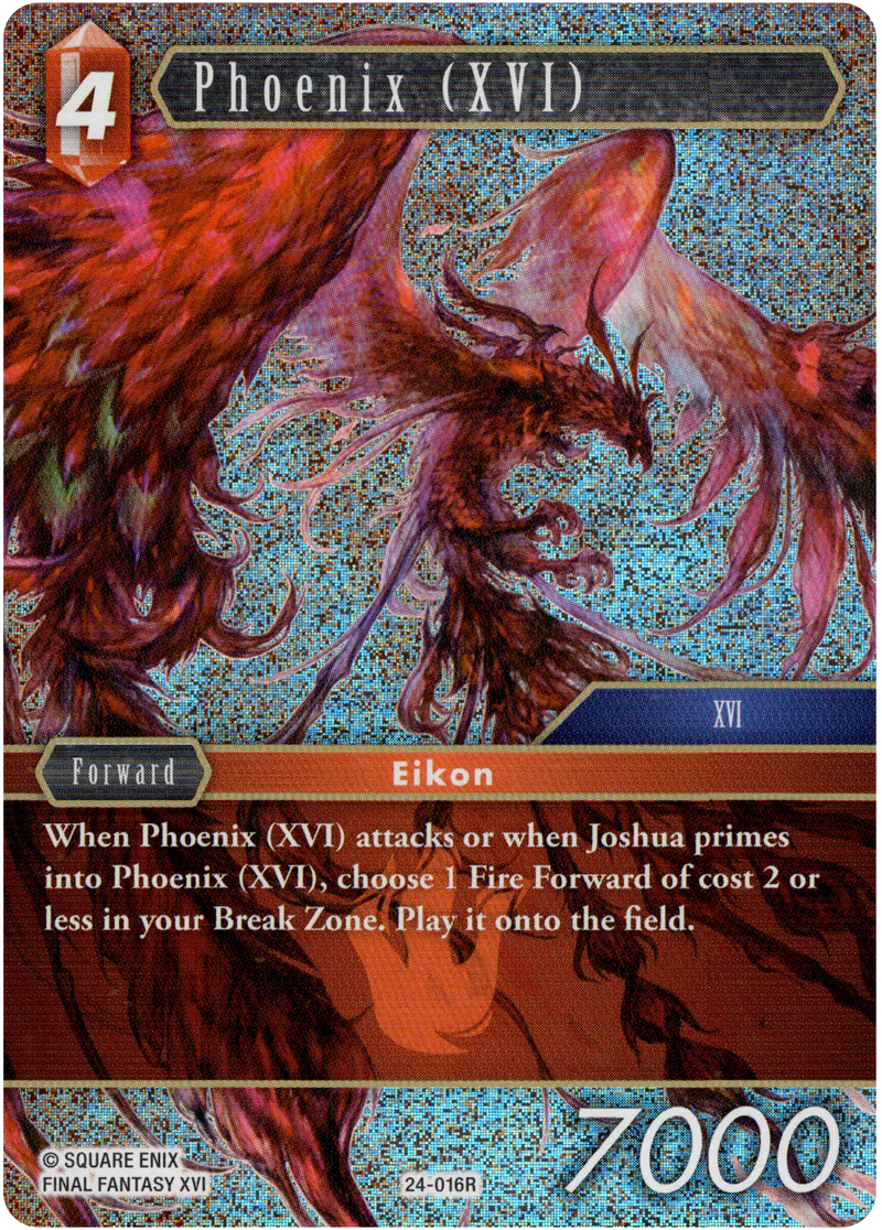 Phoenix (XVI) - 24-016R - Hidden Legends - Foil - Card Cavern