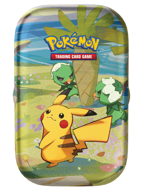 Paldea Friends Mini Tin: Pikachu & Capsakid - Card Cavern