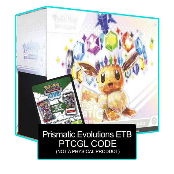 Prismatic Evolutions ETB - PTCGL Code - Card Cavern