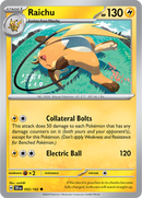 Raichu - 052/162 - Temporal Forces - Card Cavern